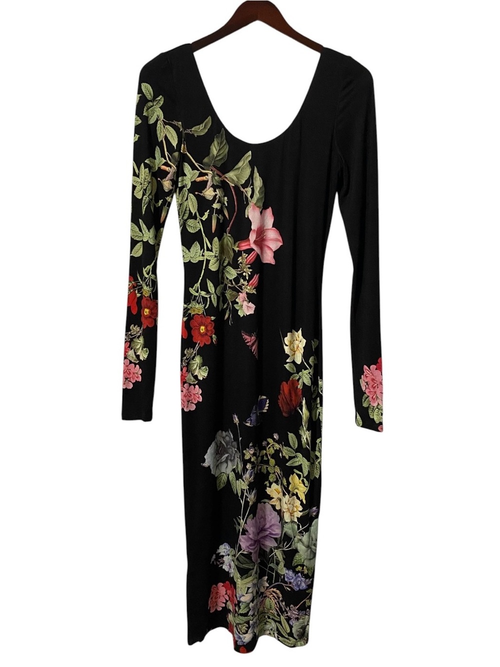 NWT Alice + Olivia Delora Scoop Neck Dress Size 6 - Picture 6 of 9